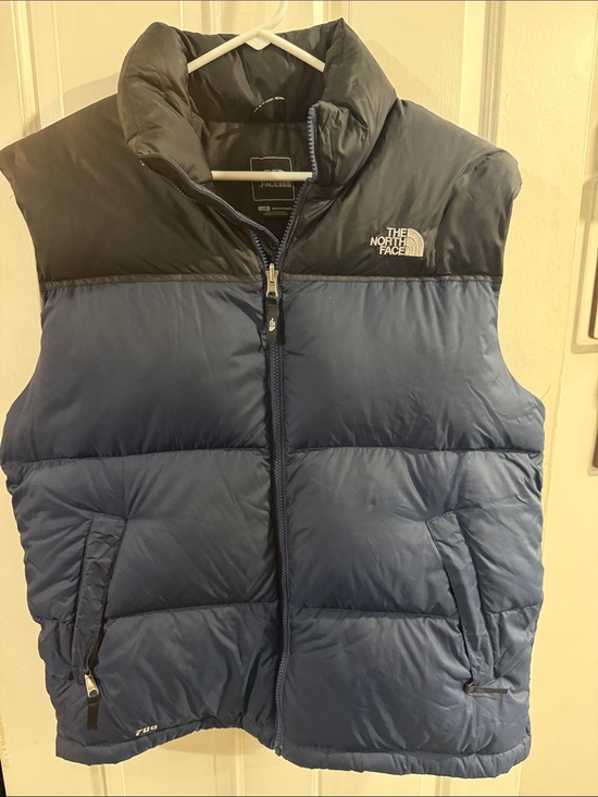 The North Face Other - The North Face Men's Two-Tone Black & Blue Puffer Vest